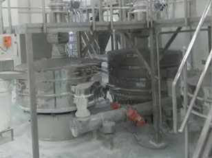 浙江金華不銹鋼旋振篩篩分樹脂粉